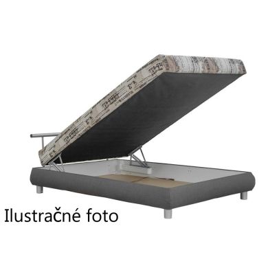 Posteľ 140x200 Blanar ADRIANA hnedá 2