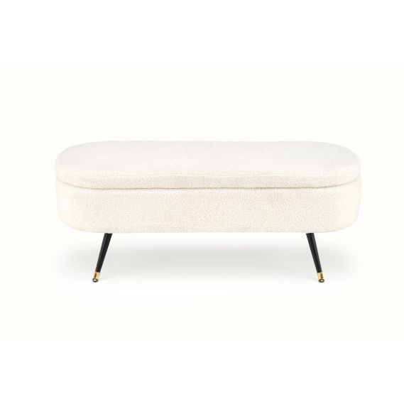 Lavica do predsiene AVEIRO, čierna/krémová