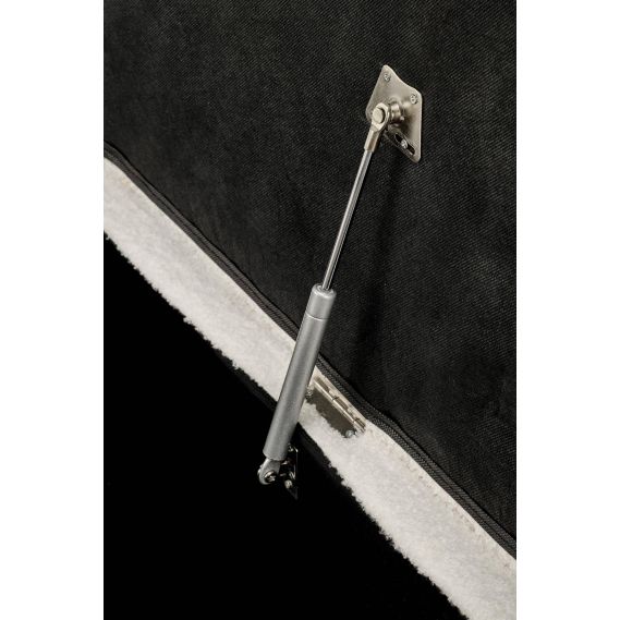 Lavica do predsiene AVEIRO, čierna/krémová