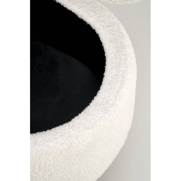 Lavica do predsiene AVEIRO, čierna/krémová