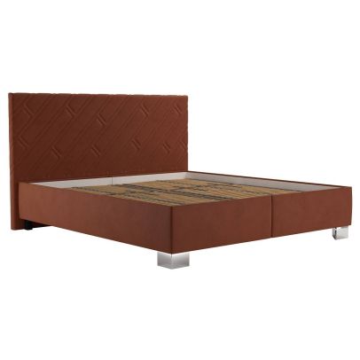 Manželská posteľ 160x200 Blanar SYLVA, tehlová, Salvador SIC 7 2