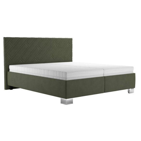 Manželská posteľ 160x200 Blanar SYLVA, zelená, Salvador SIC 10