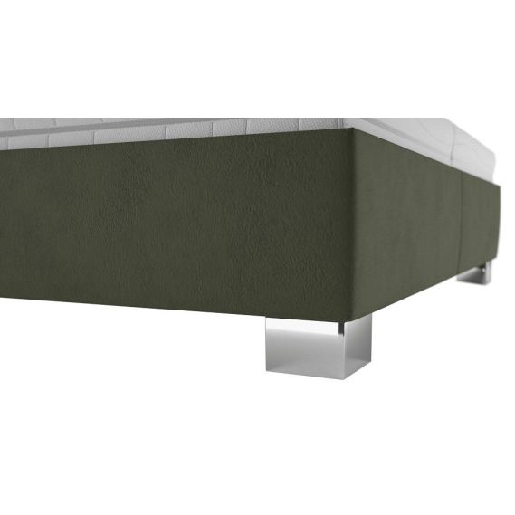 Manželská posteľ 160x200 Blanar SYLVA, zelená, Salvador SIC 10