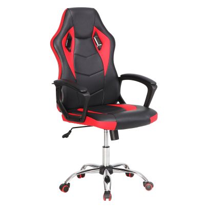 Kancelárske kreslo FORMULA čierna/červená