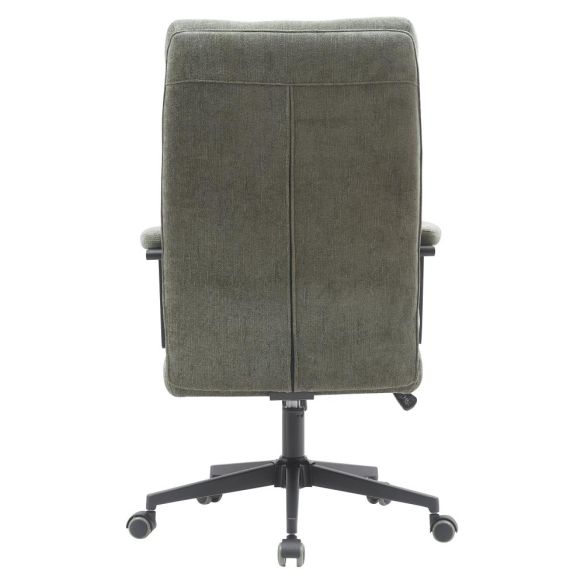 Kancelárske kreslo, zelená/chróm, ZAVIER