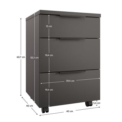 Kontajner, antracit, ADAPO ADP06 2