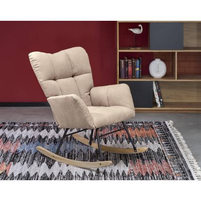 Hojdacie kreslo VASCO, béžové 2