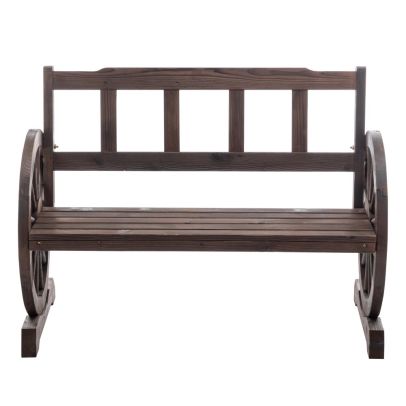 Záhradná lavička, hnedá, SABA TYP 1 2
