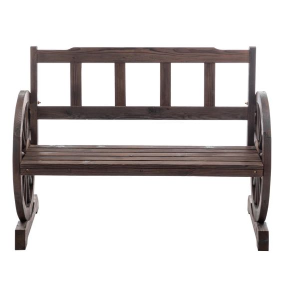 Záhradná lavička, hnedá, SABA TYP 1