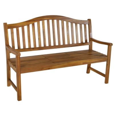 Záhradná lavička so stolíkom, akáciové drevo, TAIMA 2
