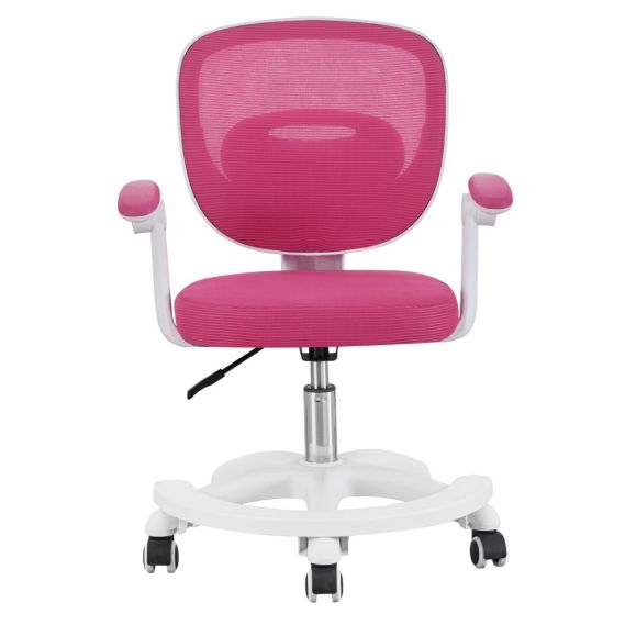 Otočná stolička, malinová/biela, TRIXI TYP 2