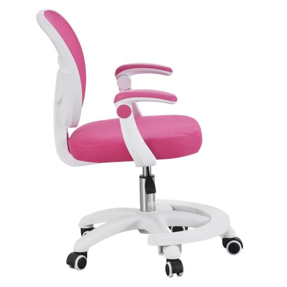 Otočná stolička, malinová/biela, TRIXI TYP 2