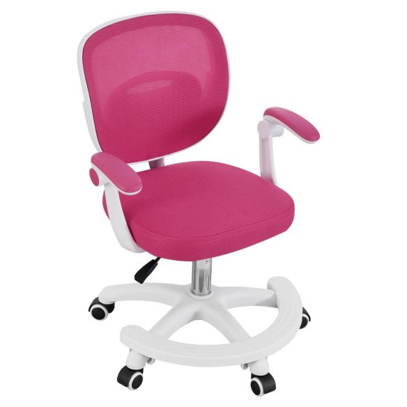 Otočná stolička, malinová/biela, TRIXI TYP 2