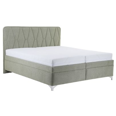 Manželská posteľ 180x200 Blanar MOOSA šedá