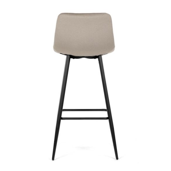 Barová stolička, hnedá, látka, AUB-X7015 CAP2