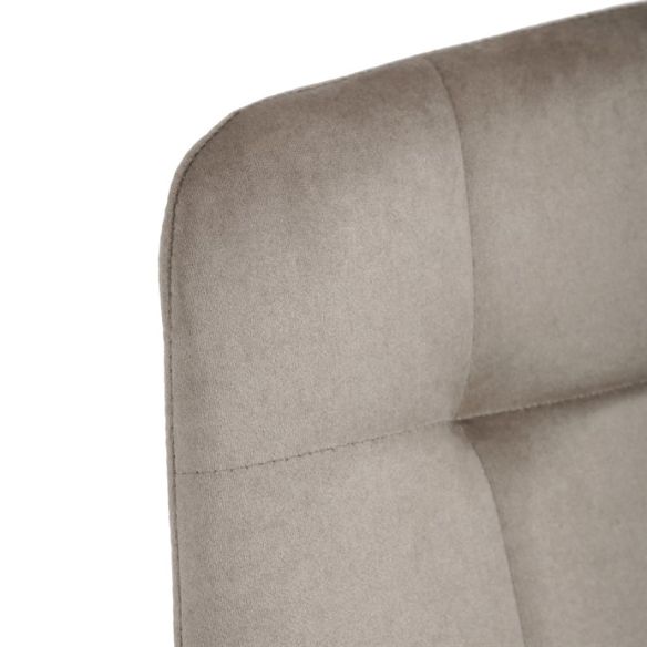 Barová stolička, hnedá, látka, AUB-X7015 CAP2