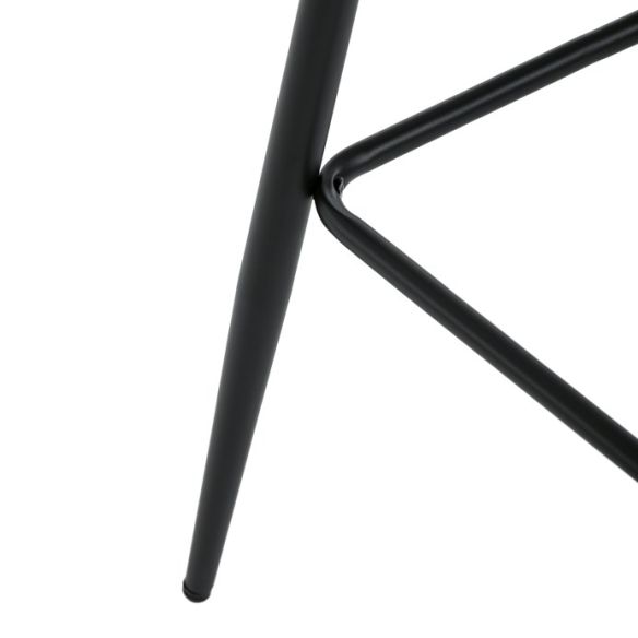 Barová stolička, hnedá, látka, AUB-X7015 CAP2