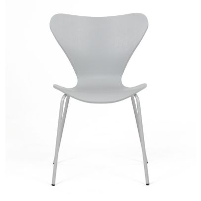 Jedálenská stolička, šedá, plast, CT-X7034 GREY 2