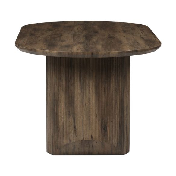 Jedálenský stôl 200x100cm, mdf, orech, HT-W1578 WAL