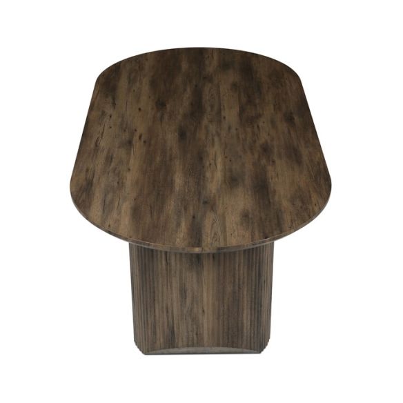 Jedálenský stôl 200x100cm, mdf, orech, HT-W1578 WAL