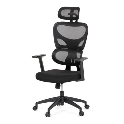 Kancelárska stolička, hojdací mechanizmus, čierna, KA-K2080 BK