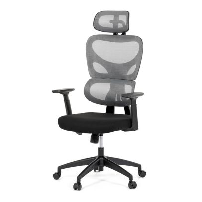 Kancelárska stolička, hojdací mechanizmus, sivá, KA-K2080 GREY