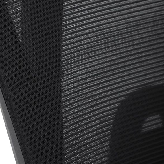 Kancelárska stolička, synchrónny mechanizmus, čierna sieťovina, KA-R215 BK