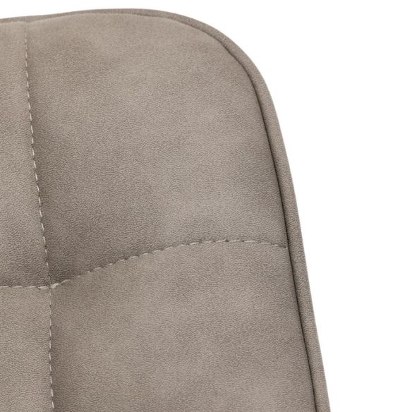 Pracovná stolička, výškovo nastaviteľná, béžová látka, KA-V3120 LAN3