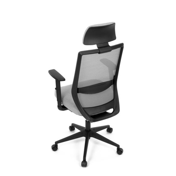 Kancelárska stolička, synchrónny mechanizmus, sivá sieťovina, KA-V3329 GREY