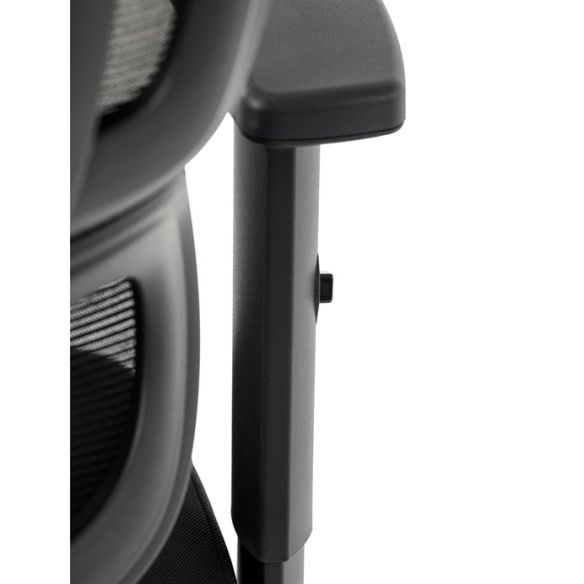 Kancelárska stolička, synchrónny mechanizmus, čierna sieťovina, KA-Y358 BK