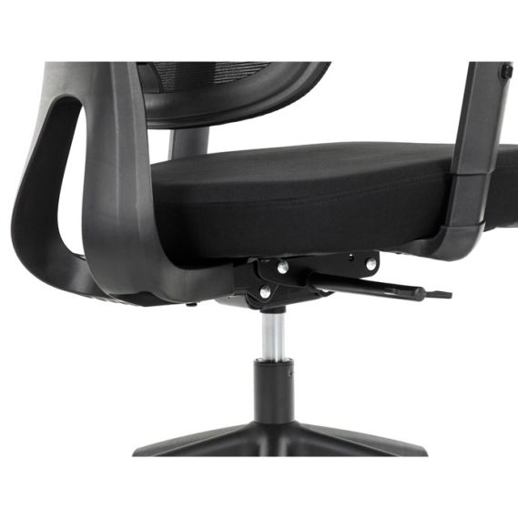 Kancelárska stolička, synchrónny mechanizmus, čierna sieťovina, KA-Y358 BK