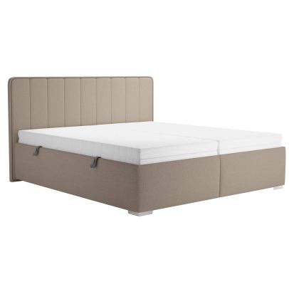 Manželská posteľ 180x200 Blanar AUGUST, nohy chróm N31/malmo new 08