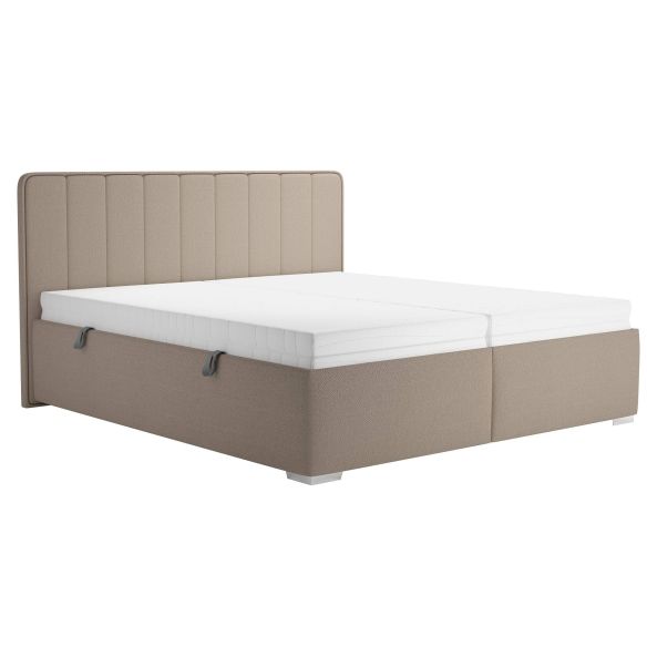 Manželská posteľ 180x200 Blanar AUGUST, nohy chróm N31/malmo new 08