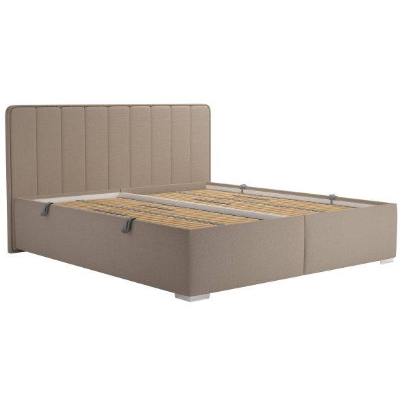 Manželská posteľ 180x200 Blanar AUGUST, nohy chróm N31/malmo new 08