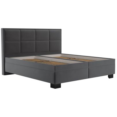 Manželská posteľ 160x200 Blanar ELA, nohy čierna N90/tiffany 18 2