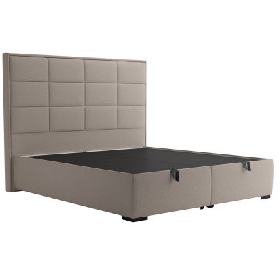 Manželská posteľ 180x200 Blanar IRUMA, nohy čierna N89/prima 02 2