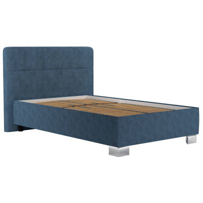 Posteľ 120x200 Blanar KELLY ARAGON , nohy chróm N11/aragon 79 2