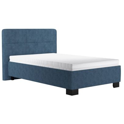 Posteľ 140x200 Blanar KELLY ARAGON , nohy chróm N11/aragon 79 2