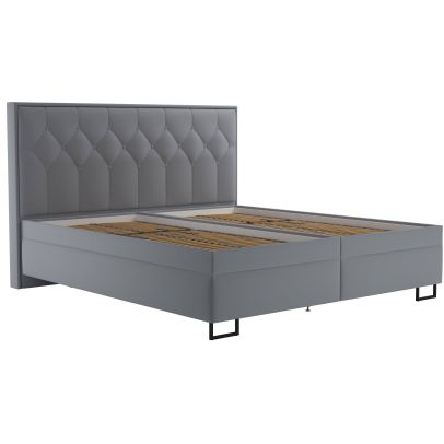 Manželská posteľ 160x200 Blanar TOKIO, nohy čierna/riviera 80 2