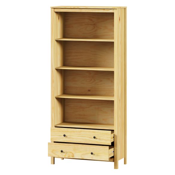 Zostava knižníc TORINO kovové úchytky