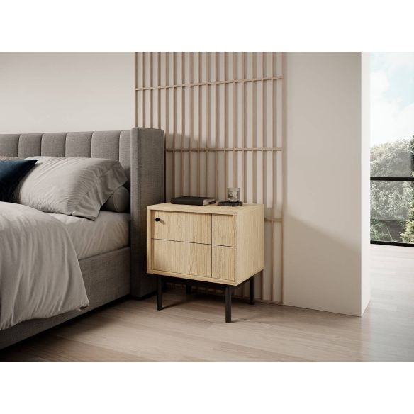 Nočný stolík JAPANDI S54, kašmír