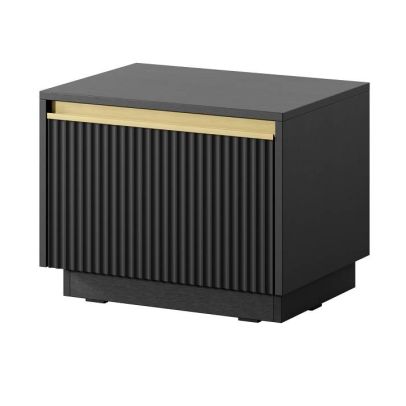 Nočný stolík ROYAL S54, čierna