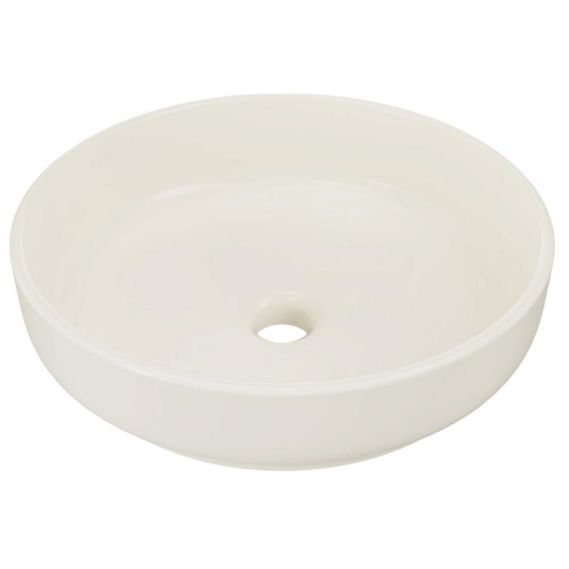 Umývadlo na dosku RIVER 1 UN 40 E-6595, ivory matt