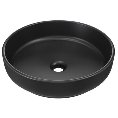 Umývadlo na dosku RIVER 1 UN 40 E-6595, čierny mat