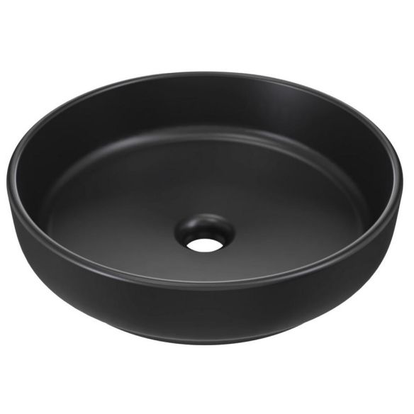 Umývadlo na dosku RIVER 1 UN 40 E-6595, čierny mat