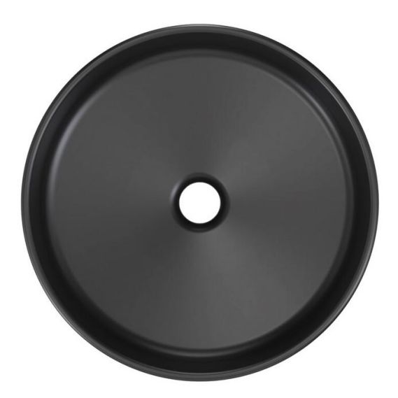 Umývadlo na dosku RIVER 1 UN 40 E-6595, čierny mat