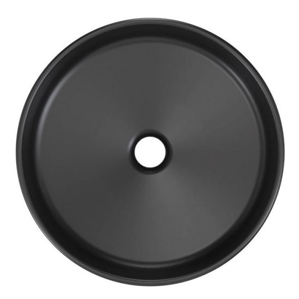 Umývadlo na dosku RIVER 1 UN 40 E-6595, čierny mat