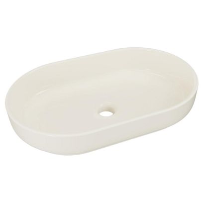 Umývadlo na dosku RIVER 2 UN 55 E-6594, ivory matt