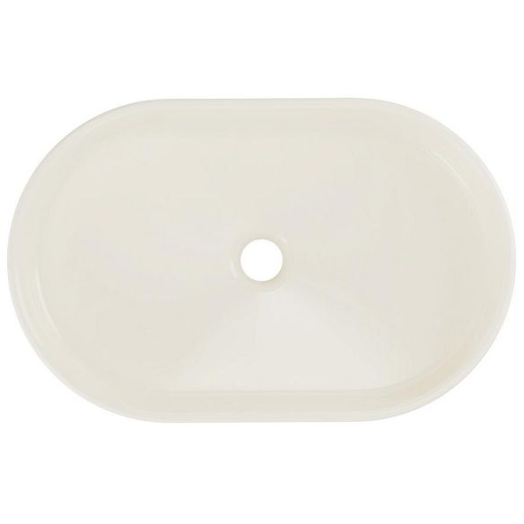 Umývadlo na dosku RIVER 2 UN 55 E-6594, ivory matt