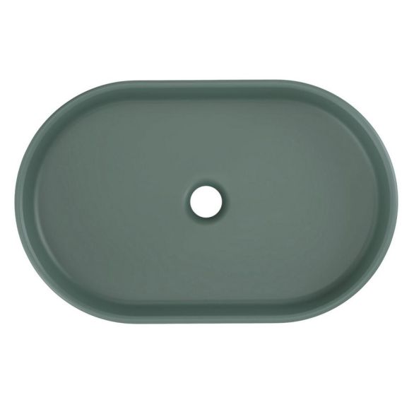 Umývadlo na dosku RIVER 2 UN 55 E-6594, zelený mat